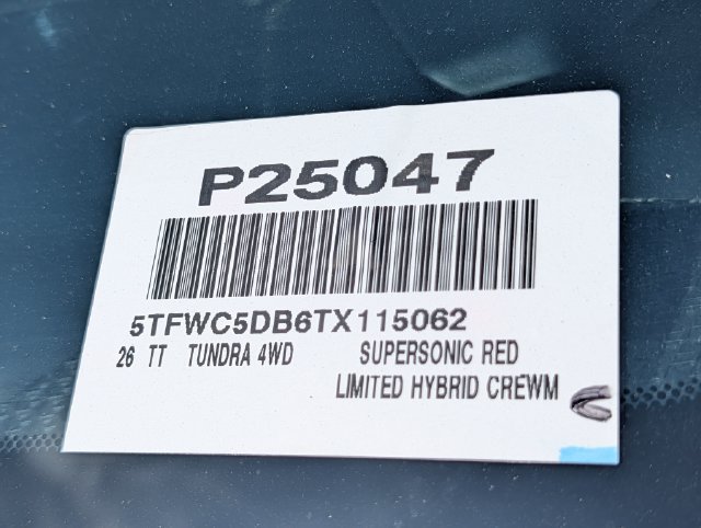 Certified 2026 Toyota Tundra Limited w/ Limited PVM Package AWD/4WD image 34
