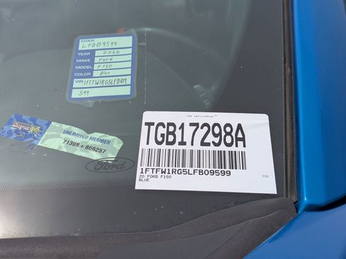 Used 2020 Ford F150 Raptor w/ Equipment Group 802A Luxury AWD/4WD image 6