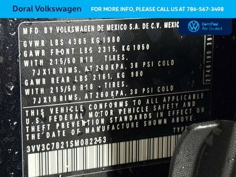 Used 2025 Volkswagen Taos SE FWD image 29