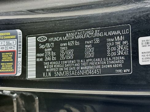 Used 2022 Hyundai Tucson SEL FWD image 23