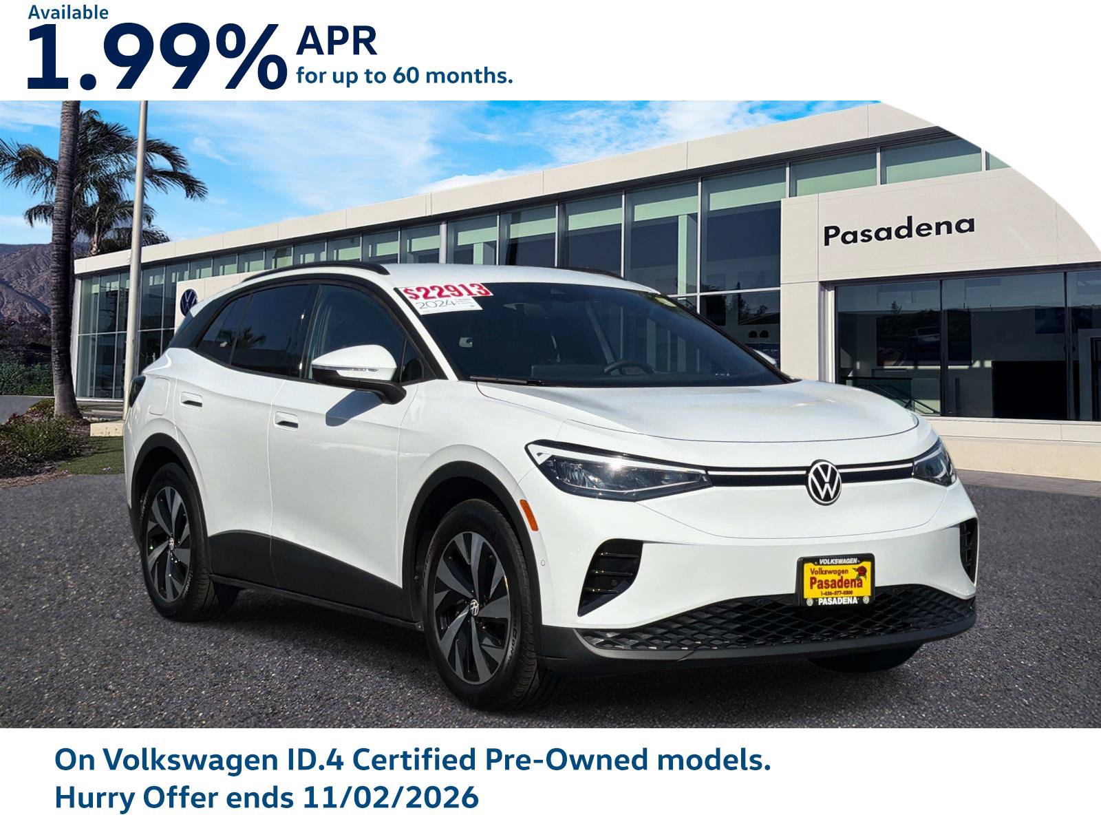 Certified 2024 Volkswagen ID.4 2WD image 1