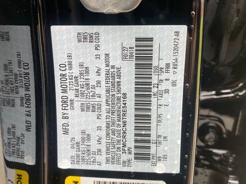 New 2026 Ford Bronco Sport Outer Banks AWD/4WD image 15