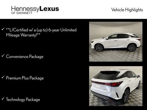 Used 2025 Lexus RX 350 Premium Plus w/ Convenience Package FWD image 12