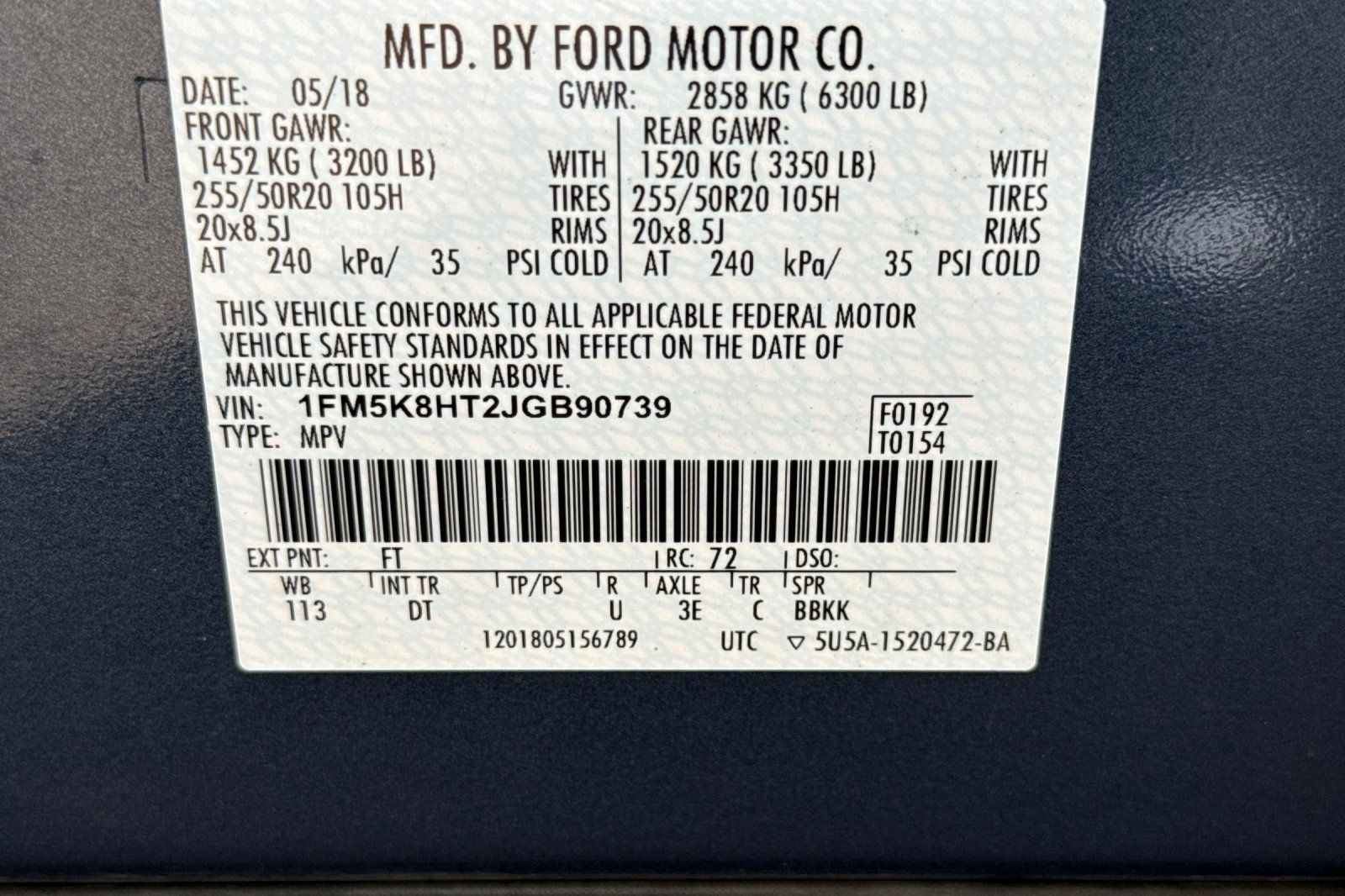 Used 2018 Ford Explorer Platinum AWD/4WD image 29