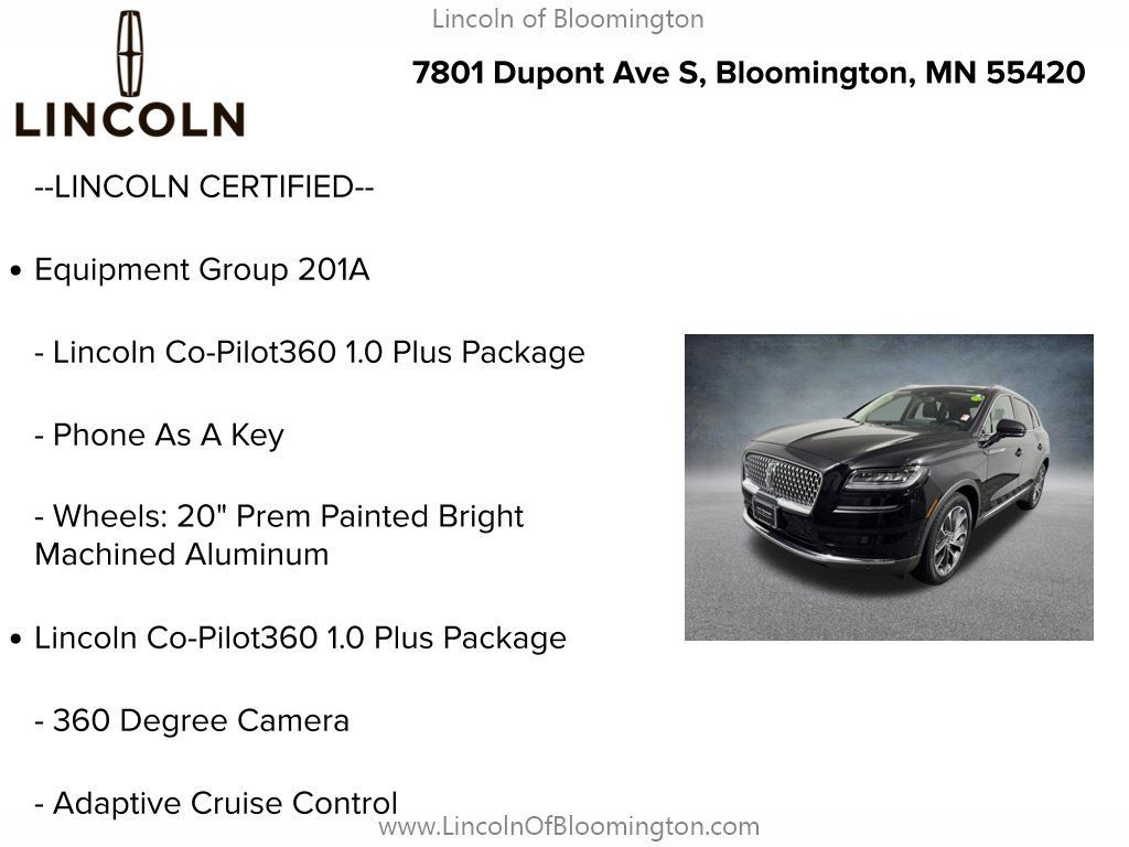 Used 2023 Lincoln Nautilus Reserve w/ Equipment Group 201A AWD/4WD image 6