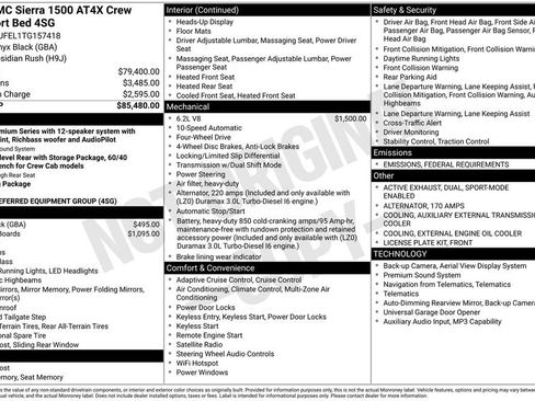 New 2026 GMC Sierra 1500 AT4X image 25