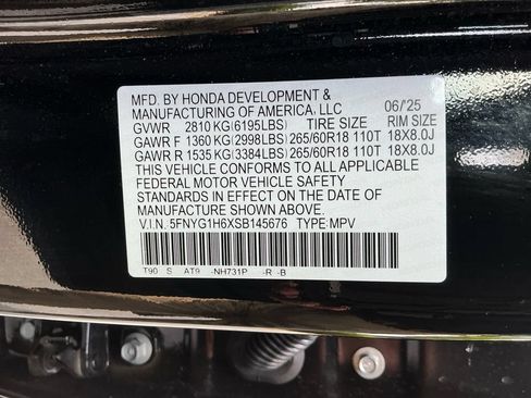 Used 2025 Honda Pilot TrailSport image 30