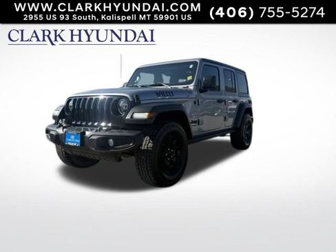 Used 2021 Jeep Wrangler Unlimited Sport AWD/4WD image 1