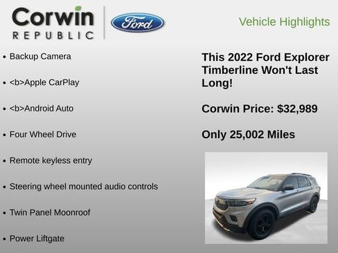 Used 2022 Ford Explorer Timberline image 6