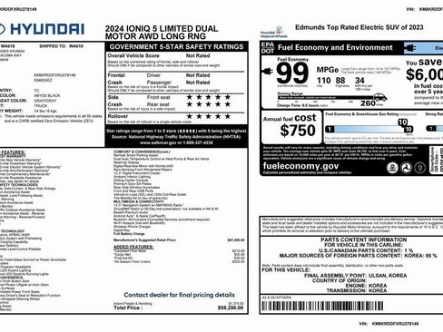 Used 2024 Hyundai Ioniq 5 Limited image 4