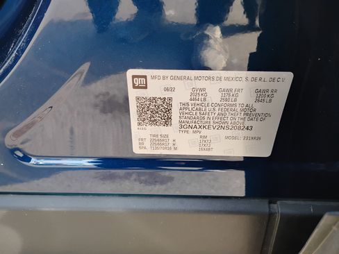 Used 2022 Chevrolet Equinox LT image 38