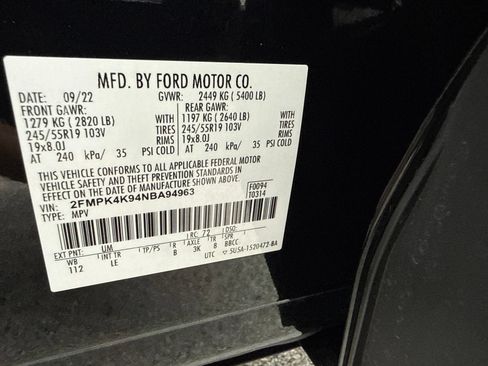 Used 2022 Ford Edge Titanium AWD/4WD image 52