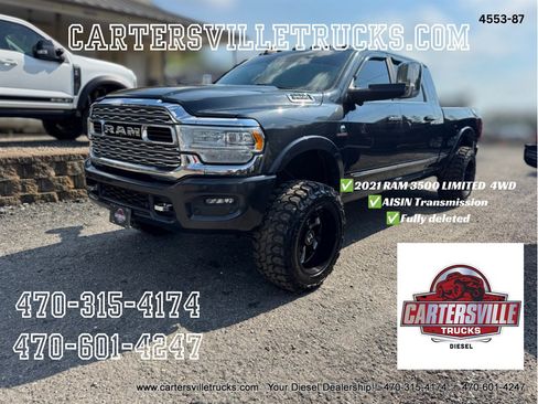 Used 2021 RAM 3500 Limited AWD/4WD image 1