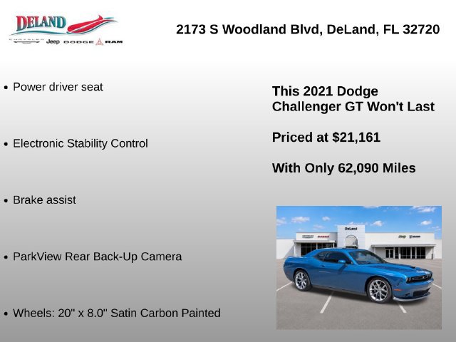 Used 2021 Dodge Challenger GT RWD image 7