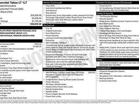 Used 2015 Chevrolet Tahoe LT AWD/4WD image 26