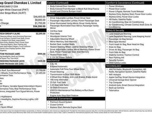 Used 2021 Jeep Grand Cherokee L Limited w/ Luxury Tech Group II image 15