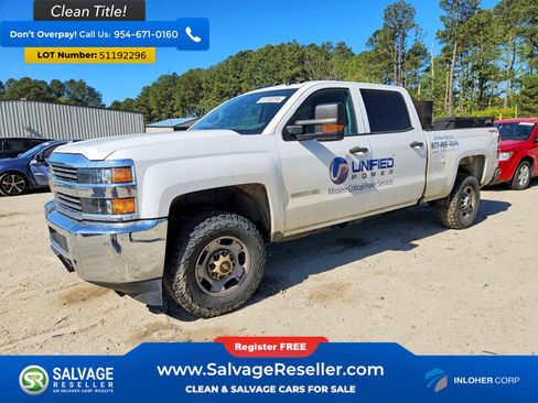 Used 2016 Chevrolet Silverado 2500 W/T w/ WT Convenience Package AWD/4WD image 1
