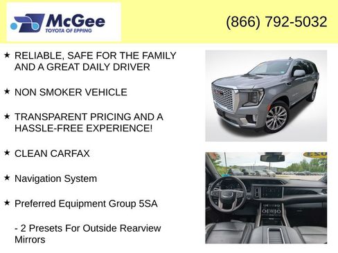 Used 2023 GMC Yukon Denali w/ Max Trailering Package AWD/4WD image 4