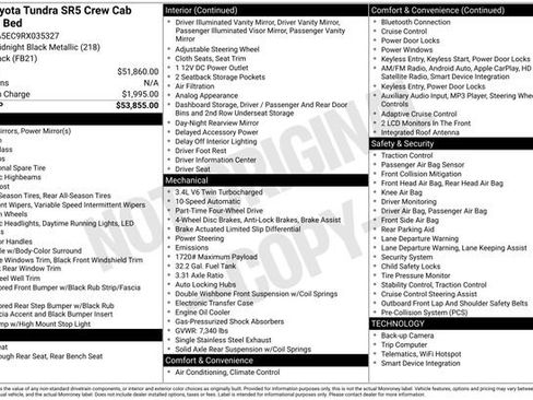 Used 2024 Toyota Tundra SR5 AWD/4WD image 32