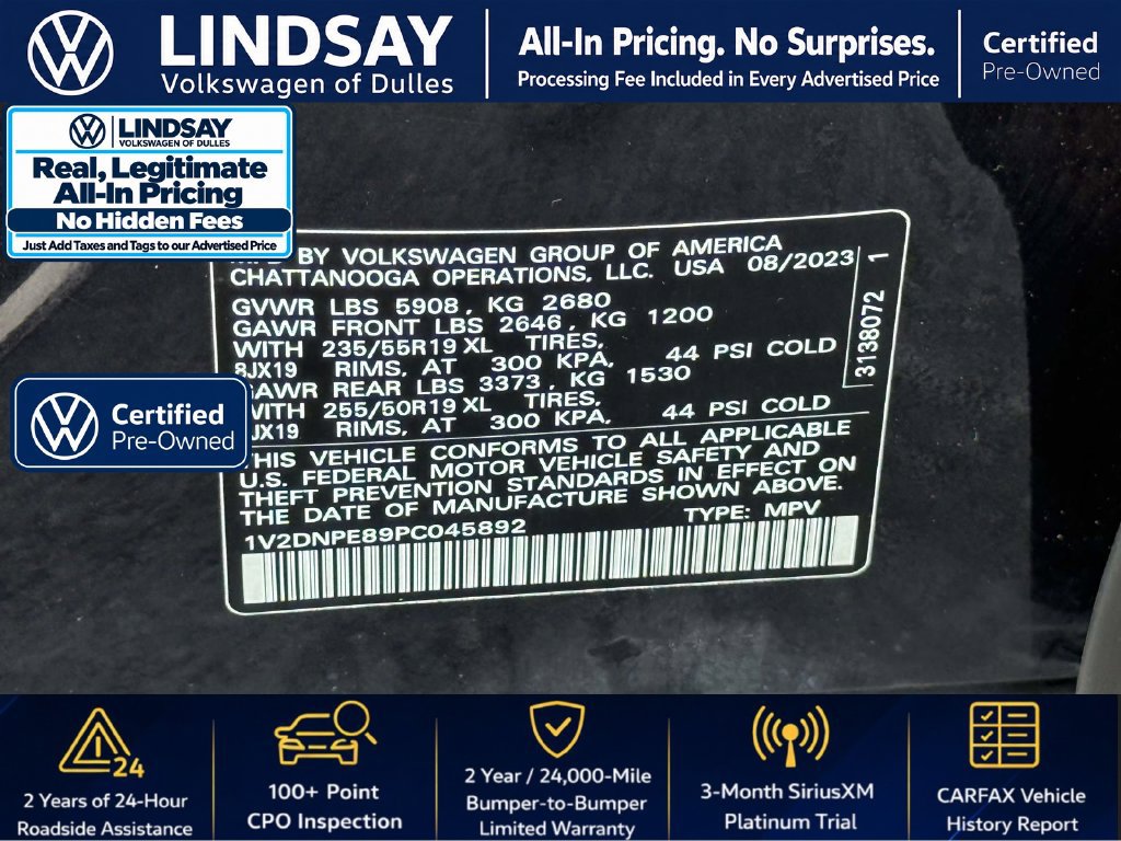 Certified 2023 Volkswagen ID.4 Pro AWD/4WD image 27