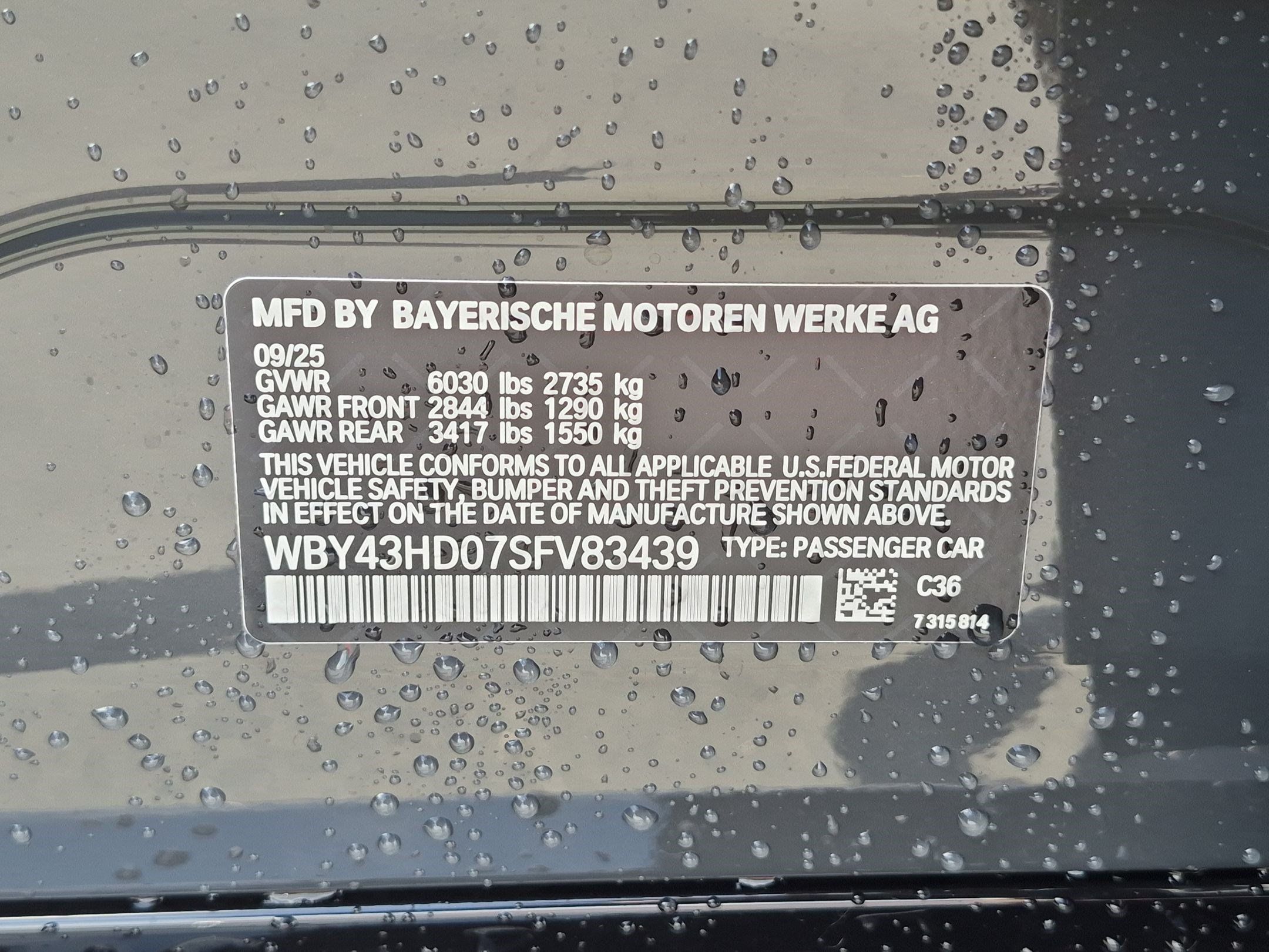 Certified 2025 BMW i4 xDrive40i w/ M Sport Package AWD/4WD image 32