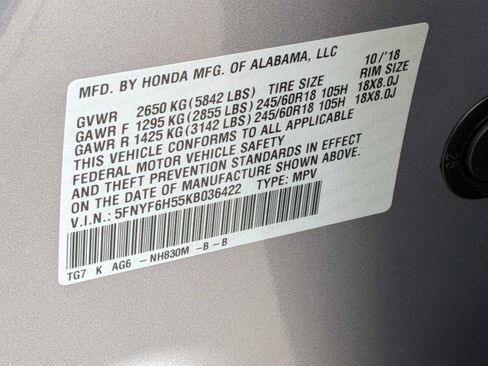 Used 2019 Honda Pilot EX-L image 32