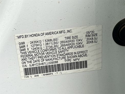 Used 2020 Acura MDX FWD w/ Advance Package image 27