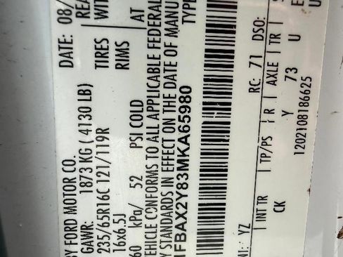 Used 2021 Ford Transit 350 XLT image 13