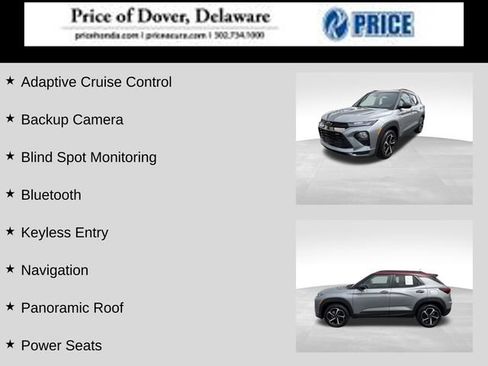 Used 2023 Chevrolet TrailBlazer RS w/ Sun and Liftgate Package AWD/4WD image 2