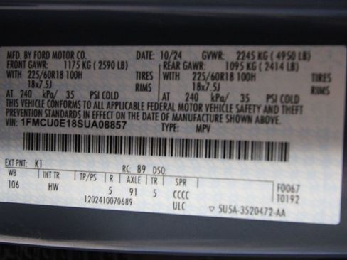 Used 2025 Ford Escape SE FWD image 42