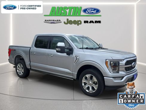 Certified 2022 Ford F150 Platinum w/ Equipment Group 701A High AWD/4WD image 7