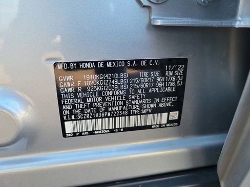 Used 2023 Honda HR-V LX image 31