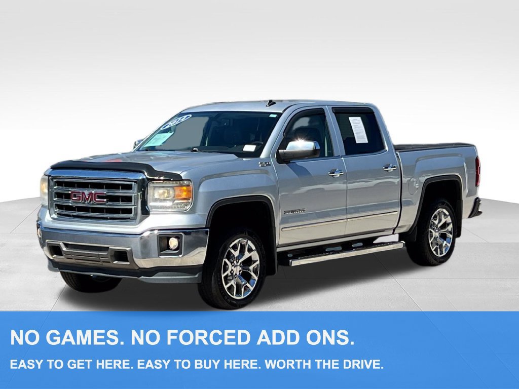Used 2014 GMC Sierra 1500 SLT w/ SLT Crew Cab Value Package RWD image 1