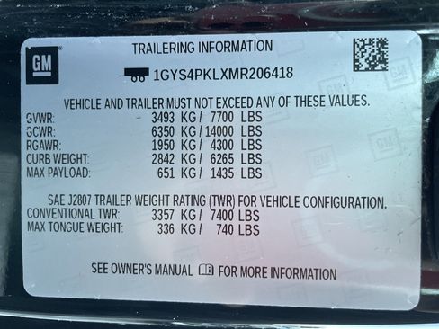 Used 2021 Cadillac Escalade ESV Sport w/ Driver Assist Tech Package image 53