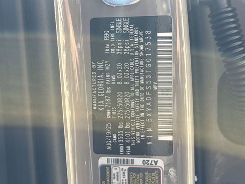 New 2026 Kia EV9 Land w/ Nightfall Edition Package image 33