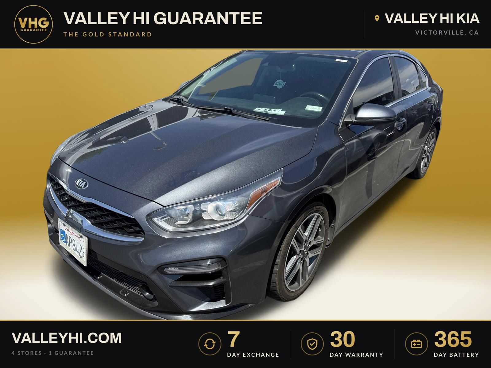 Certified 2021 Kia Forte EX FWD image 1