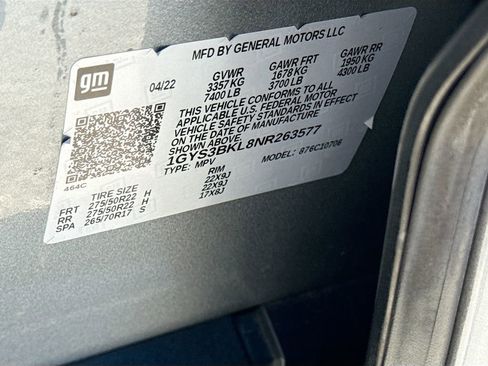 Used 2022 Cadillac Escalade Premium Luxury image 47