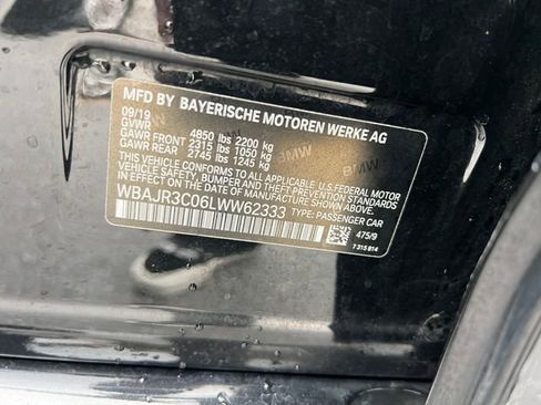 Used 2020 BMW 530i w/ Convenience Package image 39