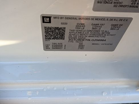 Used 2020 GMC Sierra 1500 SLT w/ SLT Premium Plus Package image 36