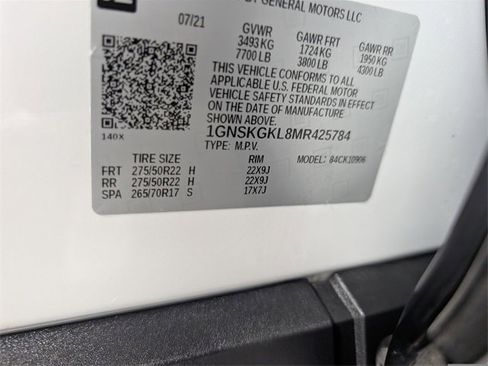 Used 2021 Chevrolet Suburban High Country image 33