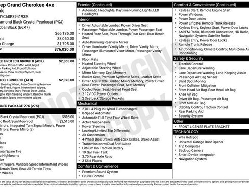 Used 2024 Jeep Grand Cherokee Trailhawk w/ Advanced Protech Group II image 43