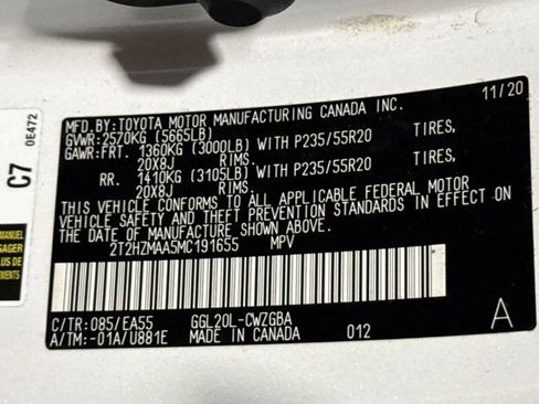 Certified 2021 Lexus RX 350 FWD w/ Premium Package image 23