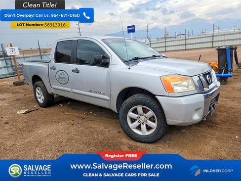 Used 2011 Nissan Titan SV w/ SV Value Truck Pkg AWD/4WD image 5