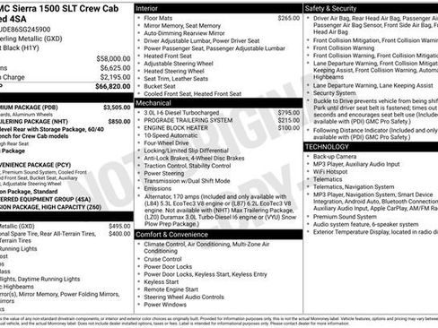 Used 2025 GMC Sierra 1500 SLT w/ SLT Premium Package AWD/4WD image 5
