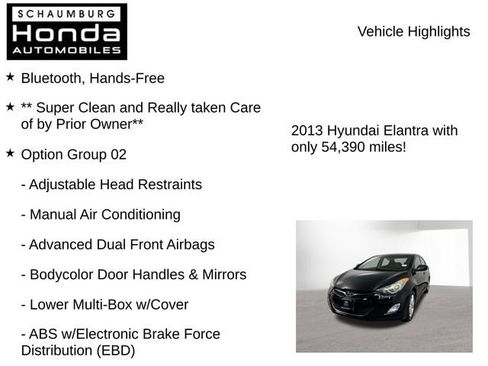Used 2013 Hyundai Elantra GLS w/ Preferred Pkg FWD image 7