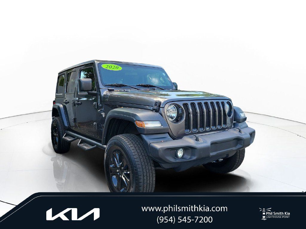 Used 2020 Jeep Wrangler Unlimited Sport AWD/4WD image 1