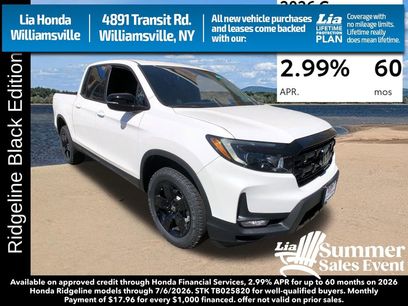 New 2026 Honda Ridgeline Black Edition