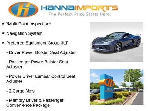 Used 2020 Chevrolet Corvette Stingray Premium Cpe w/ 3LT Preferred Equipment Group RWD image 8