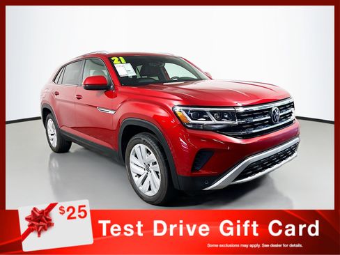 Used 2021 Volkswagen Atlas Cross Sport SE FWD image 1