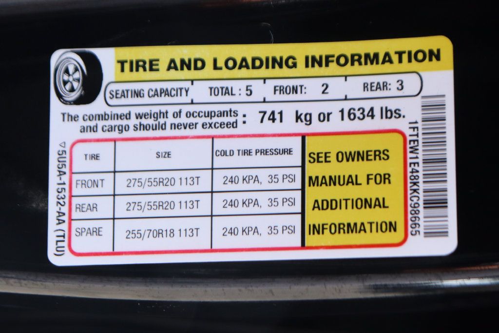 Used 2019 Ford F150 Lariat AWD/4WD image 53